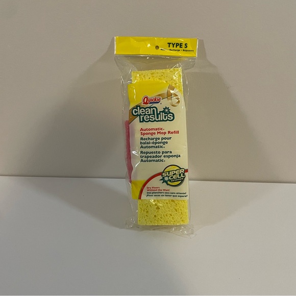 Quickie Clean Results Mop Head Type S # 0442CR New - Picture 1 of 6